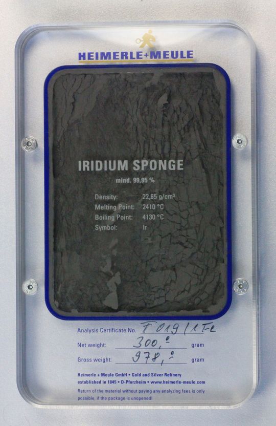 Iridium Pulver