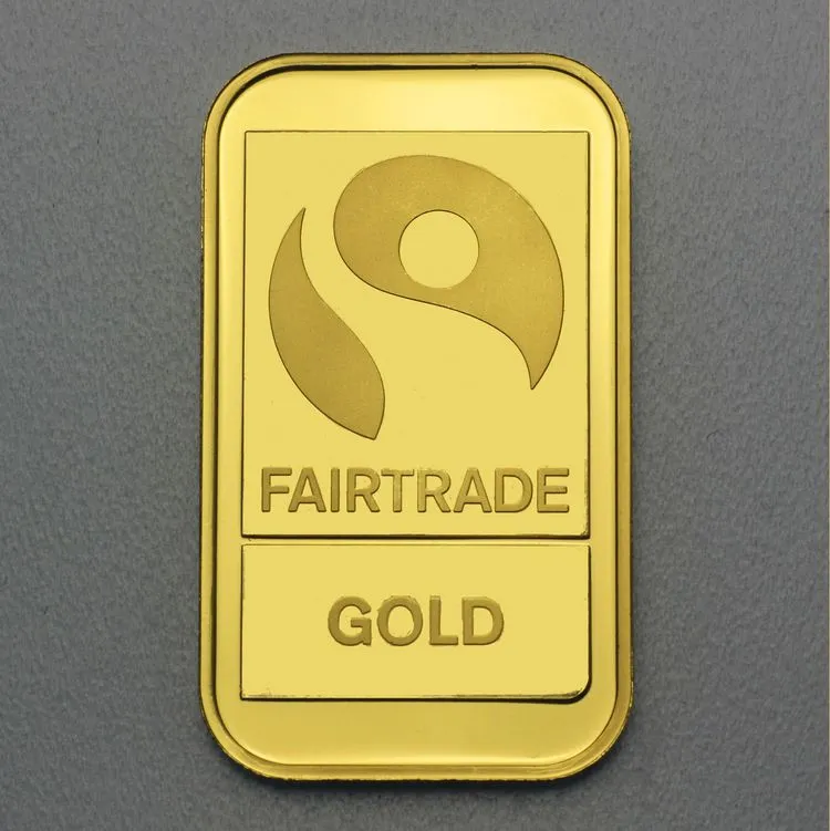 Fairtrade Goldbarren