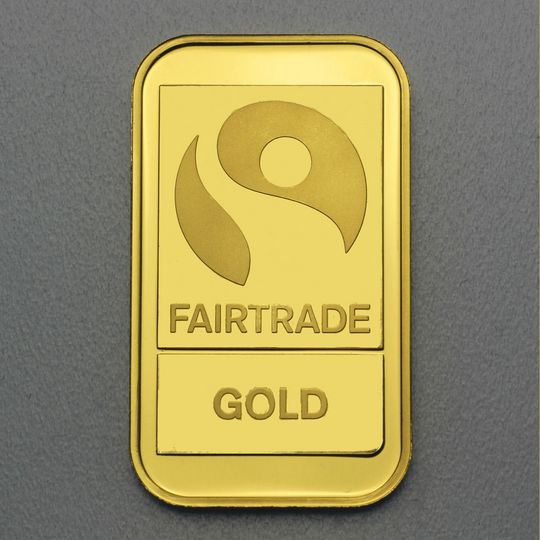 Fairtrade Goldbarren