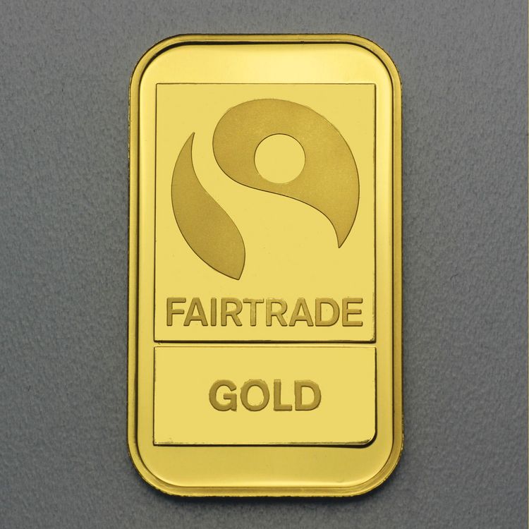 Fairtrade Goldbarren Fairtrade Goldbarren