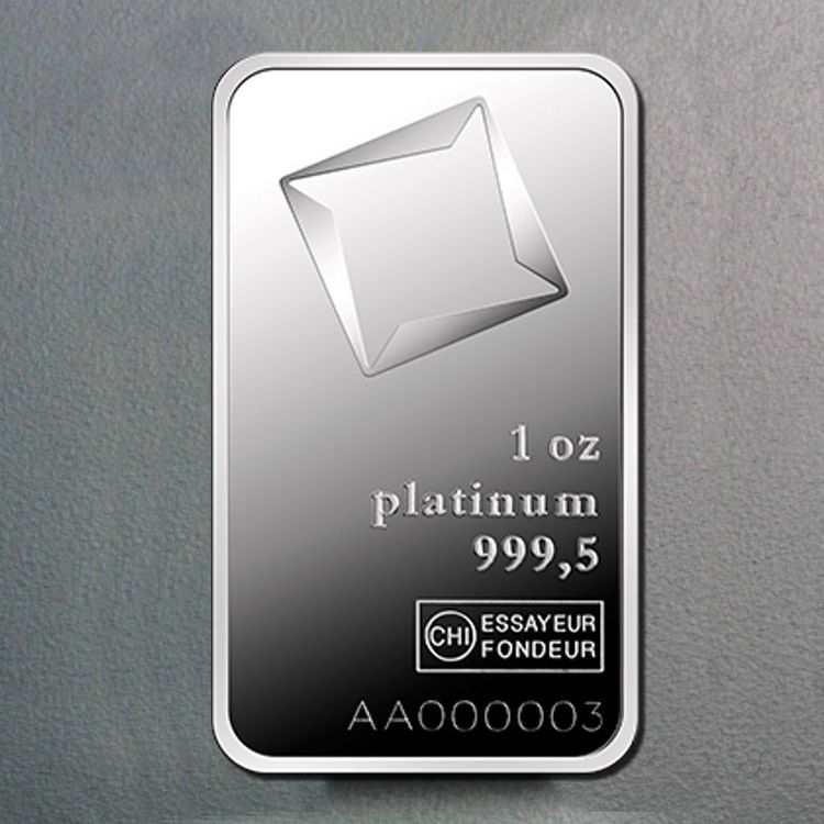 Platinbarren Platinbarren
